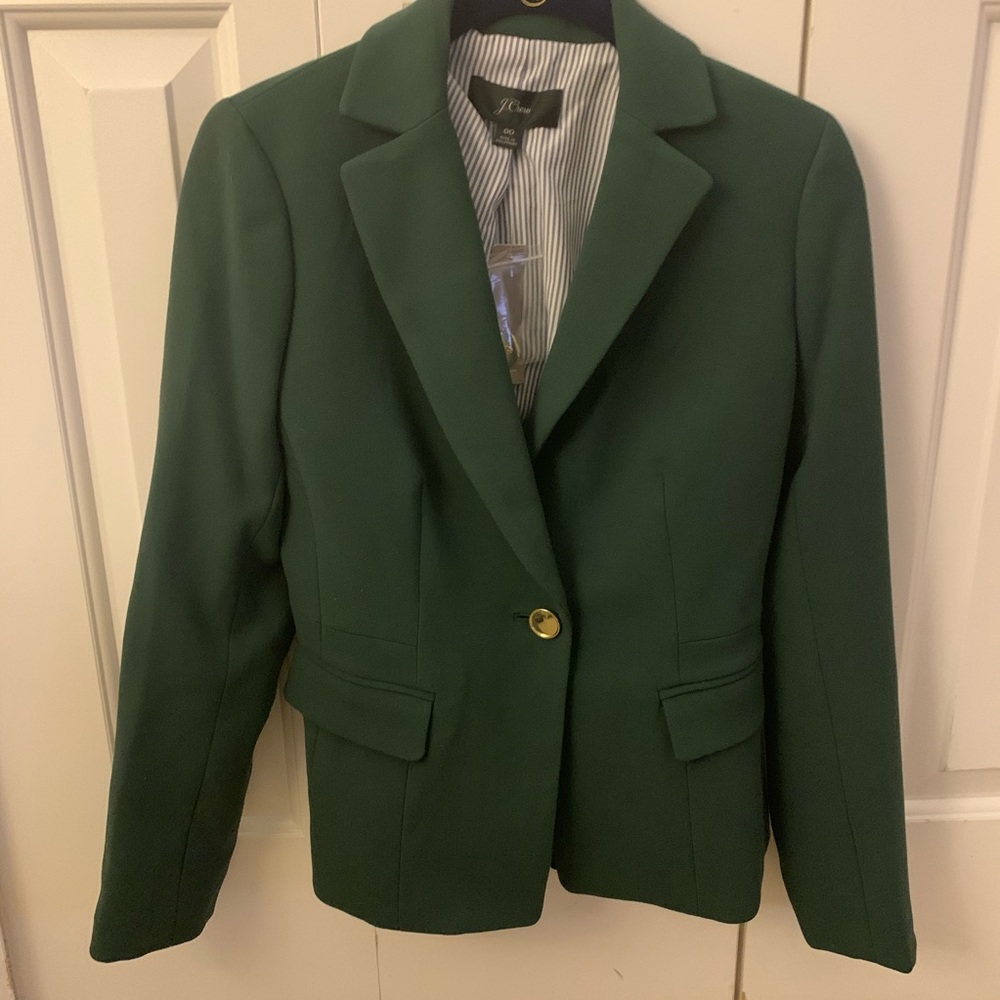 J.Crew Blazer with Peplum Back. BNWT. 00